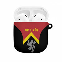 Anglesey Wales AirPods Case Ynys Mon Welsh Lion Flag Design - Wonder Print Shop