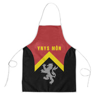 Anglesey Wales Apron Ynys Mon Welsh Lion Flag Design - Wonder Print Shop
