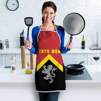 Anglesey Wales Apron Ynys Mon Welsh Lion Flag Design - Wonder Print Shop