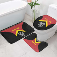 Anglesey Wales Bathroom Set Ynys Mon Welsh Lion Flag Design - Wonder Print Shop
