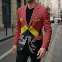 Personalised Anglesey Wales Blazer Ynys Mon Welsh Lion Flag Design - Wonder Print Shop