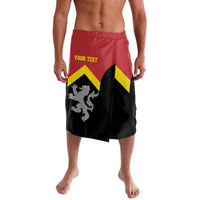 Personalised Anglesey Wales Lavalava Ynys Mon Welsh Lion Flag Design - Wonder Print Shop