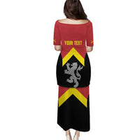 Personalised Anglesey Wales Puletasi Ynys Mon Welsh Lion Flag Design - Wonder Print Shop