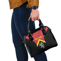 Anglesey Wales Shoulder Handbag Ynys Mon Welsh Lion Flag Design - Wonder Print Shop
