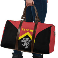 Anglesey Wales Travel Bag Ynys Mon Welsh Lion Flag Design - Wonder Print Shop