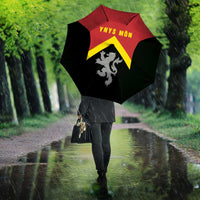Anglesey Wales Umbrella Ynys Mon Welsh Lion Flag Design - Wonder Print Shop