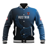 Custom World Football 2026 Austria Baseball Jacket Das Team Go Champions Blue Version