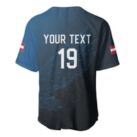Custom World Football 2026 Austria Baseball Jersey Das Team Go Champions Blue Version