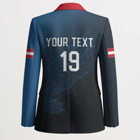Custom World Football 2026 Austria Blazer Das Team Go Champions Blue Version