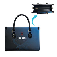 World Football 2026 Austria Leather Bag Das Team Go Champions Blue Version