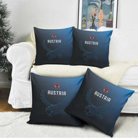 World Football 2026 Austria Pillow Cover Das Team Go Champions Blue Version