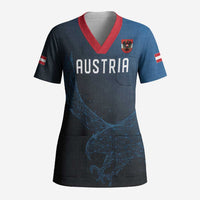 Custom World Football 2026 Austria Scrub Top Das Team Go Champions Blue Version