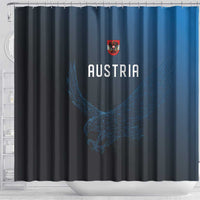 World Football 2026 Austria Shower Curtain Das Team Go Champions Blue Version