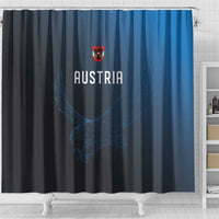 World Football 2026 Austria Shower Curtain Das Team Go Champions Blue Version