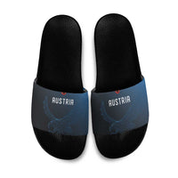 World Football 2026 Austria Slide Sandals Das Team Go Champions Blue Version