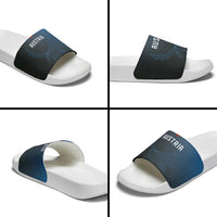 World Football 2026 Austria Slide Sandals Das Team Go Champions Blue Version