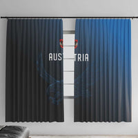 World Football 2026 Austria Window Curtain Das Team Go Champions Blue Version