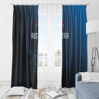 World Football 2026 Austria Window Curtain Das Team Go Champions Blue Version
