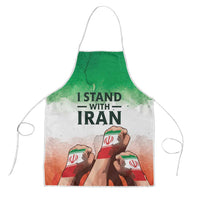 I Stand With Iran Apron Freedom for the Iranian People