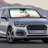 I Stand With Iran Auto Sun Shade Freedom for the Iranian People