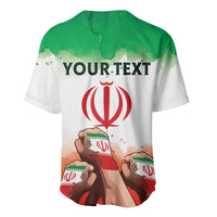 I Stand With Iran Personalized Baseball Jersey Freedom for the Iranian People