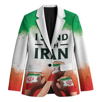 I Stand With Iran Personalized Blazer Freedom for the Iranian People
