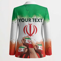 I Stand With Iran Personalized Blazer Freedom for the Iranian People