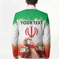 I Stand With Iran Personalized Blazer Freedom for the Iranian People
