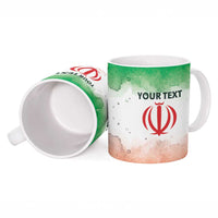 I Stand With Iran Personalized Ceramic Mug Freedom for the Iranian People