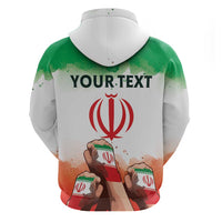 I Stand With Iran Personalized Hoodie Freedom for the Iranian People