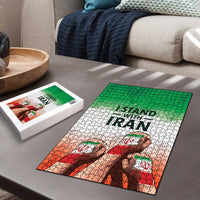 I Stand With Iran Puzzle Freedom for the Iranian People
