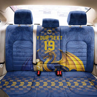 Custom World Football Bosnia and Herzegovina Back Car Seat Cover Go Zmajevi Dragons Road To 2026