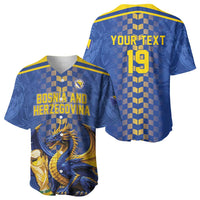 Custom World Football Bosnia and Herzegovina Baseball Jersey Go Zmajevi Dragons Road To 2026