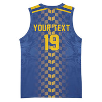 Custom World Football Bosnia and Herzegovina Basketball Jersey Go Zmajevi Dragons Road To 2026