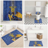Custom World Football Bosnia and Herzegovina Bathroom Set Go Zmajevi Dragons Road To 2026