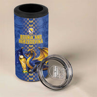 Custom World Football Bosnia and Herzegovina 4 in 1 Can Cooler Tumbler Go Zmajevi Dragons Road To 2026