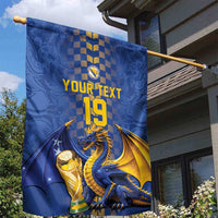 Custom World Football Bosnia and Herzegovina Garden Flag Go Zmajevi Dragons Road To 2026