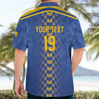 Custom World Football Bosnia and Herzegovina Hawaiian Shirt Go Zmajevi Dragons Road To 2026