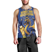 Custom World Football Bosnia and Herzegovina Men Tank Top Go Zmajevi Dragons Road To 2026