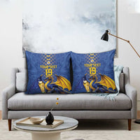 Custom World Football Bosnia and Herzegovina Pillow Cover Go Zmajevi Dragons Road To 2026