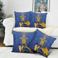 Custom World Football Bosnia and Herzegovina Pillow Cover Go Zmajevi Dragons Road To 2026