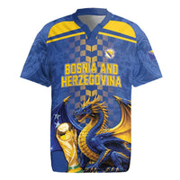 Custom World Football Bosnia and Herzegovina Rugby Jersey Go Zmajevi Dragons Road To 2026