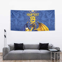Custom World Football Bosnia and Herzegovina Tapestry Go Zmajevi Dragons Road To 2026