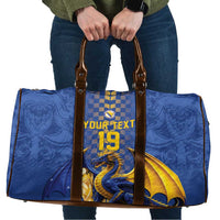 Custom World Football Bosnia and Herzegovina Travel Bag Go Zmajevi Dragons Road To 2026