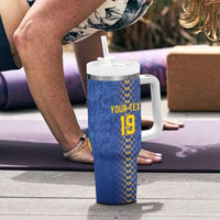 Custom World Football Bosnia and Herzegovina Tumbler With Handle Go Zmajevi Dragons Road To 2026