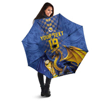 Custom World Football Bosnia and Herzegovina Umbrella Go Zmajevi Dragons Road To 2026