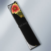Belgium National Day Auto Sun Shade Rampant Lion Gaillardia Heritage Pride