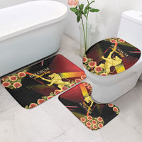 Belgium National Day Bathroom Set Rampant Lion Gaillardia Heritage Pride