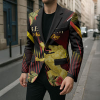 Personalized Belgium National Day Blazer Rampant Lion Gaillardia Heritage Pride