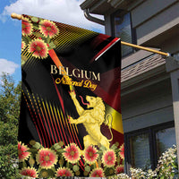 Belgium National Day Garden Flag Rampant Lion Gaillardia Heritage Pride